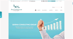 Desktop Screenshot of barna-consulting.com